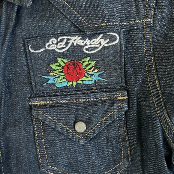 Vintage Ed hardy jacket - Picture 3 of 7